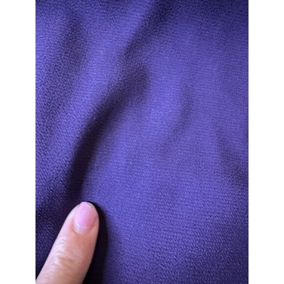 Coldwater Creek Purple Embroidered Beaded Popover Semi-Formal Party Dress 16p - Picture 12 of 16